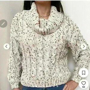 Moon & Madison Cozy Collection Cow Neck Sweater